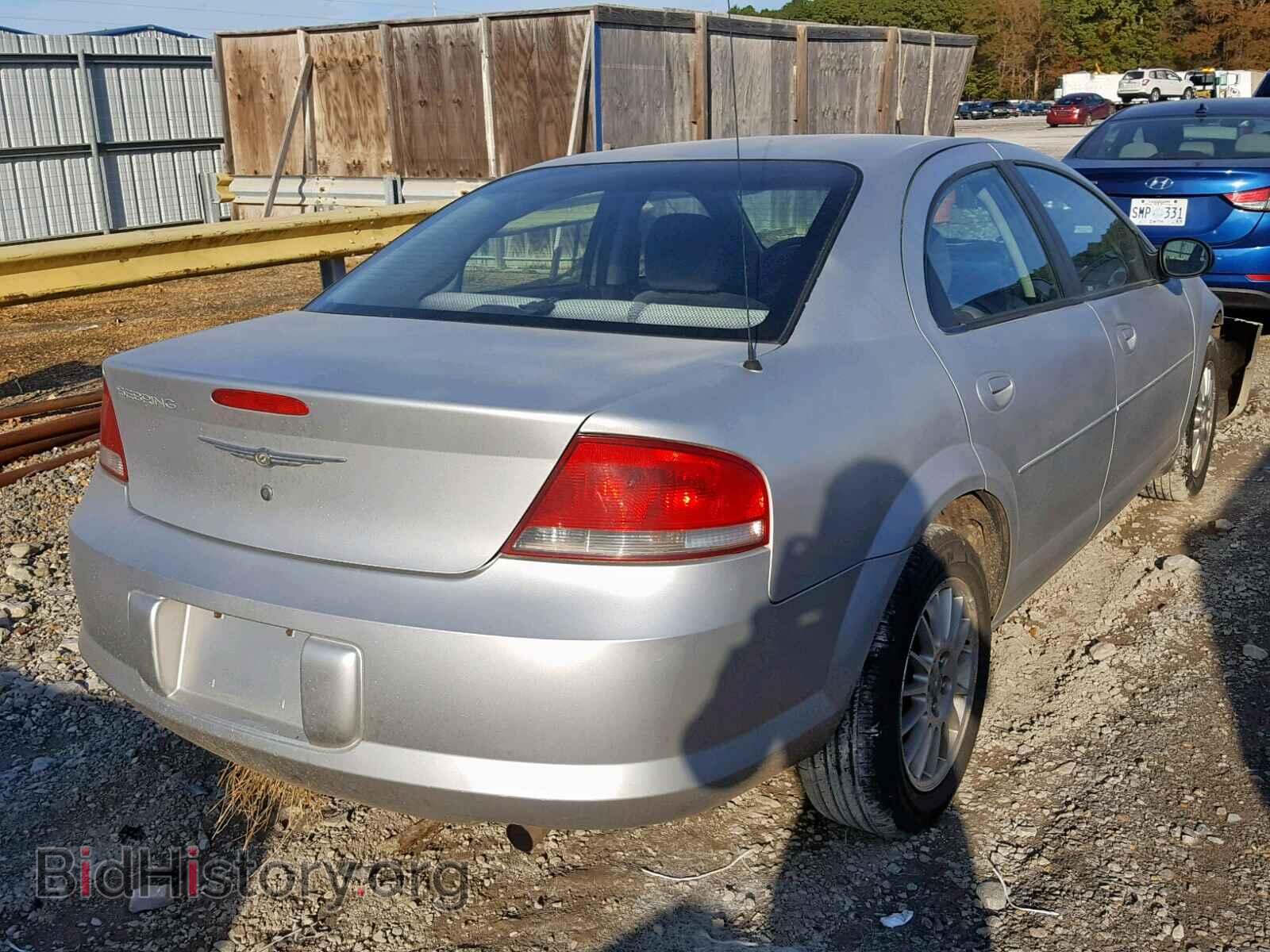 2004 CHRYSLER SEBRING - VIN: 1C3EL46X34N344203 - Фото 4