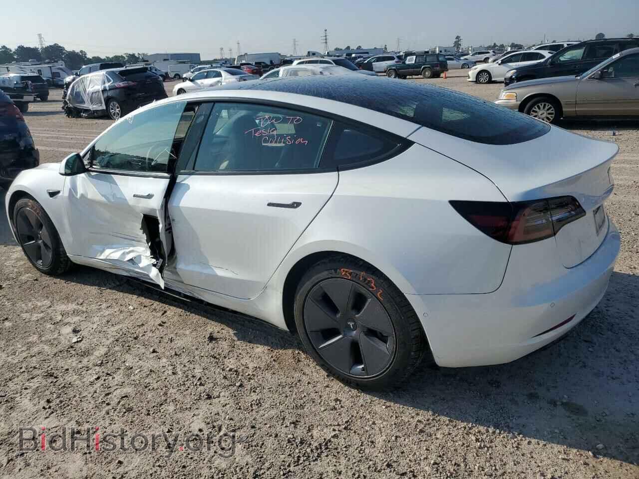 2022 TESLA MODEL 3 - VIN: 5YJ3E1EA2NF190012 - Фото 2