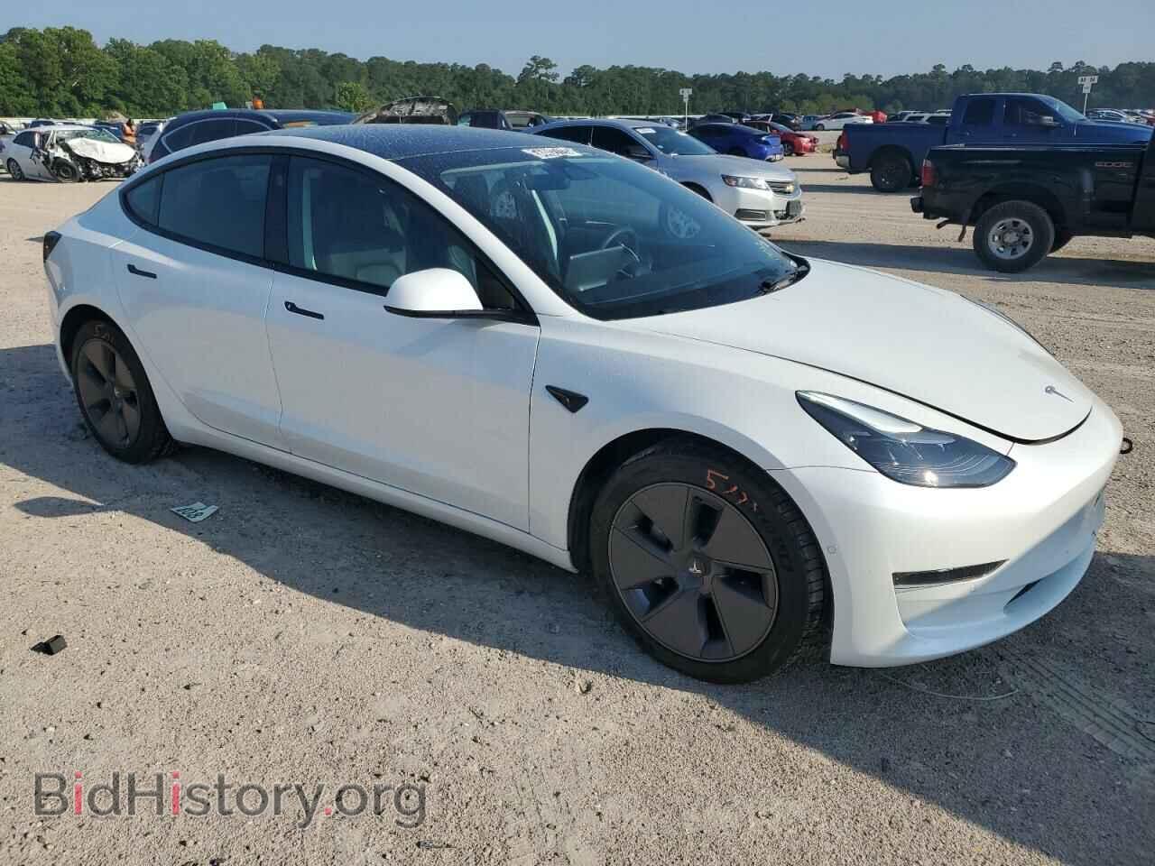 2022 TESLA MODEL 3 - VIN: 5YJ3E1EA2NF190012 - Фото 4