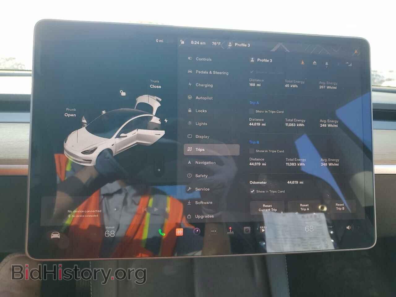 2022 TESLA MODEL 3 - VIN: 5YJ3E1EA2NF190012 - Фото 9