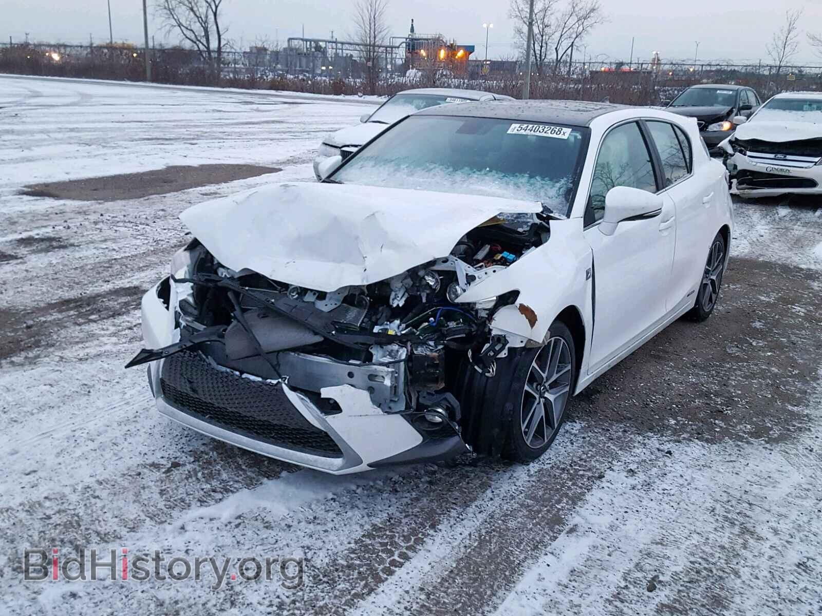 2016 LEXUS CT 200 - VIN: JTHKD5BH7G2254833 - Фото 2