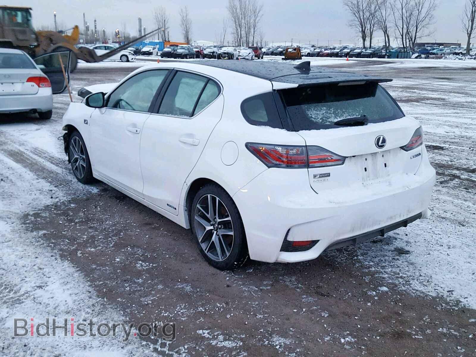 2016 LEXUS CT 200 - VIN: JTHKD5BH7G2254833 - Фото 3