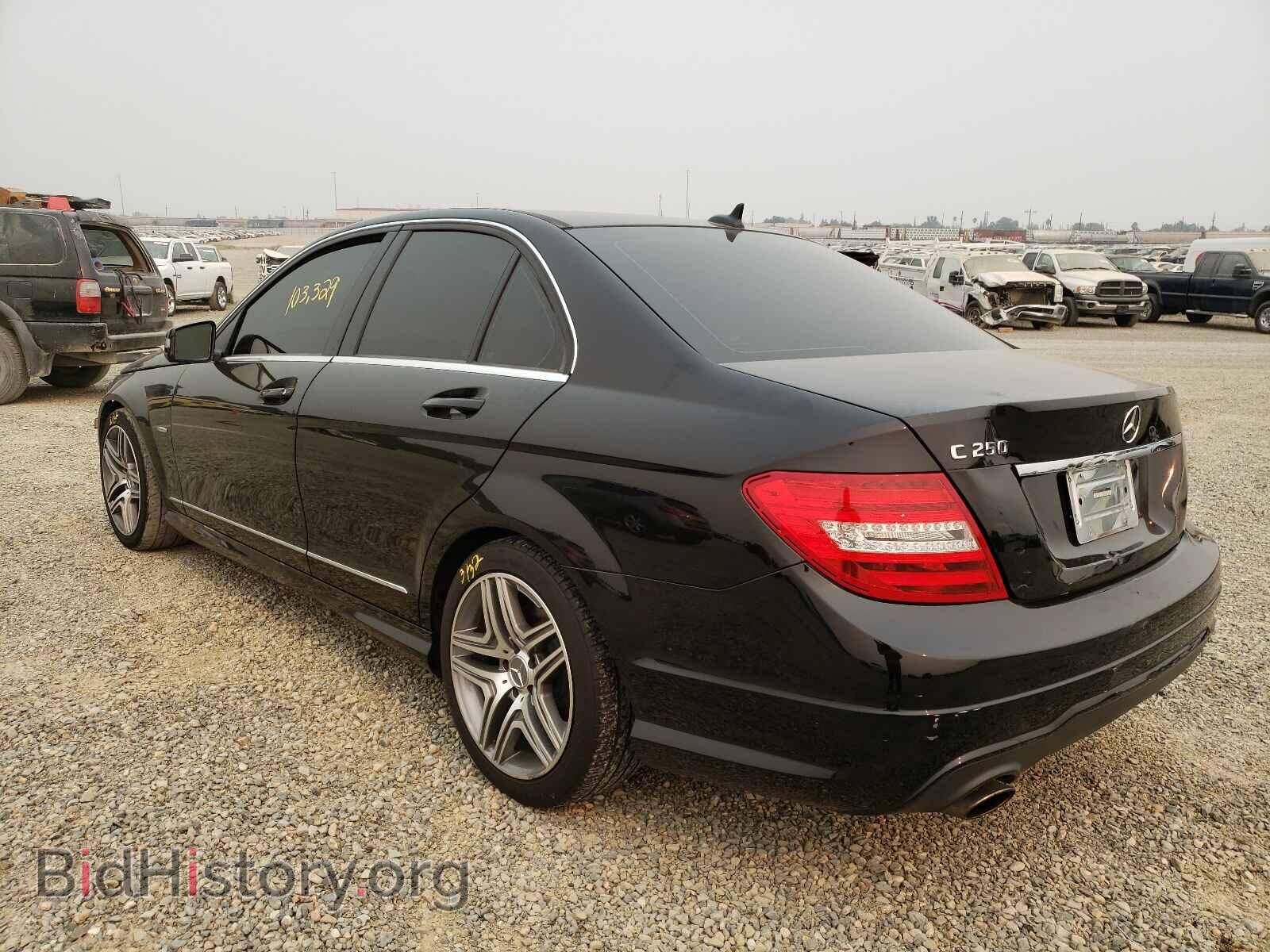 2012 MERCEDES-BENZ C-CLASS - VIN: WDDGF4HB7CA613019 - Фото 3