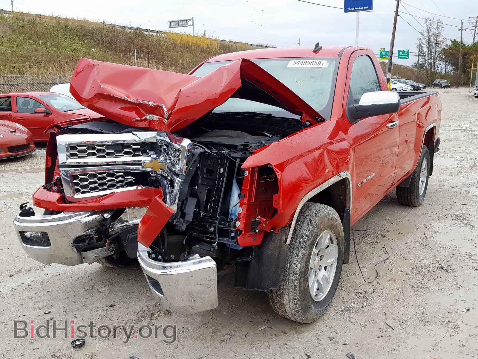2014 CHEVROLET SILVERADO - VIN: 1GCNKREC9EZ355792 - Фото 2