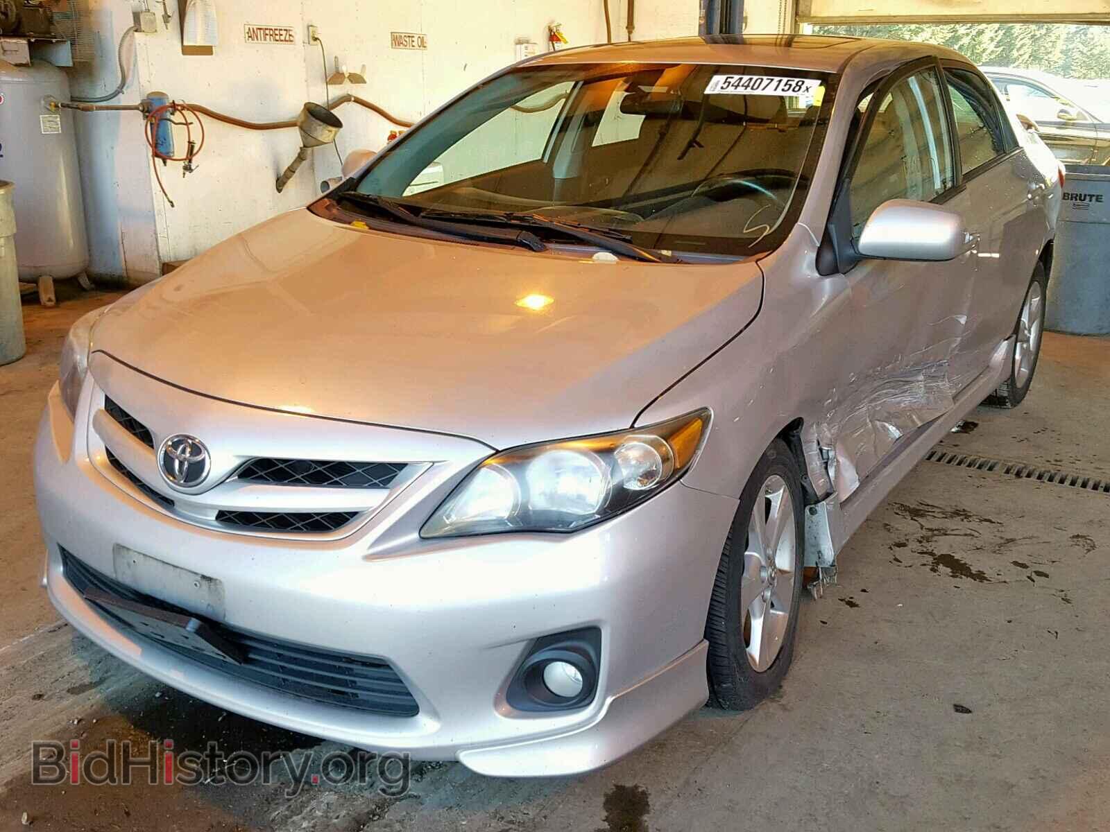 2011 TOYOTA COROLLA BA - VIN: 2T1BU4EEXBC560092 - Фото 2