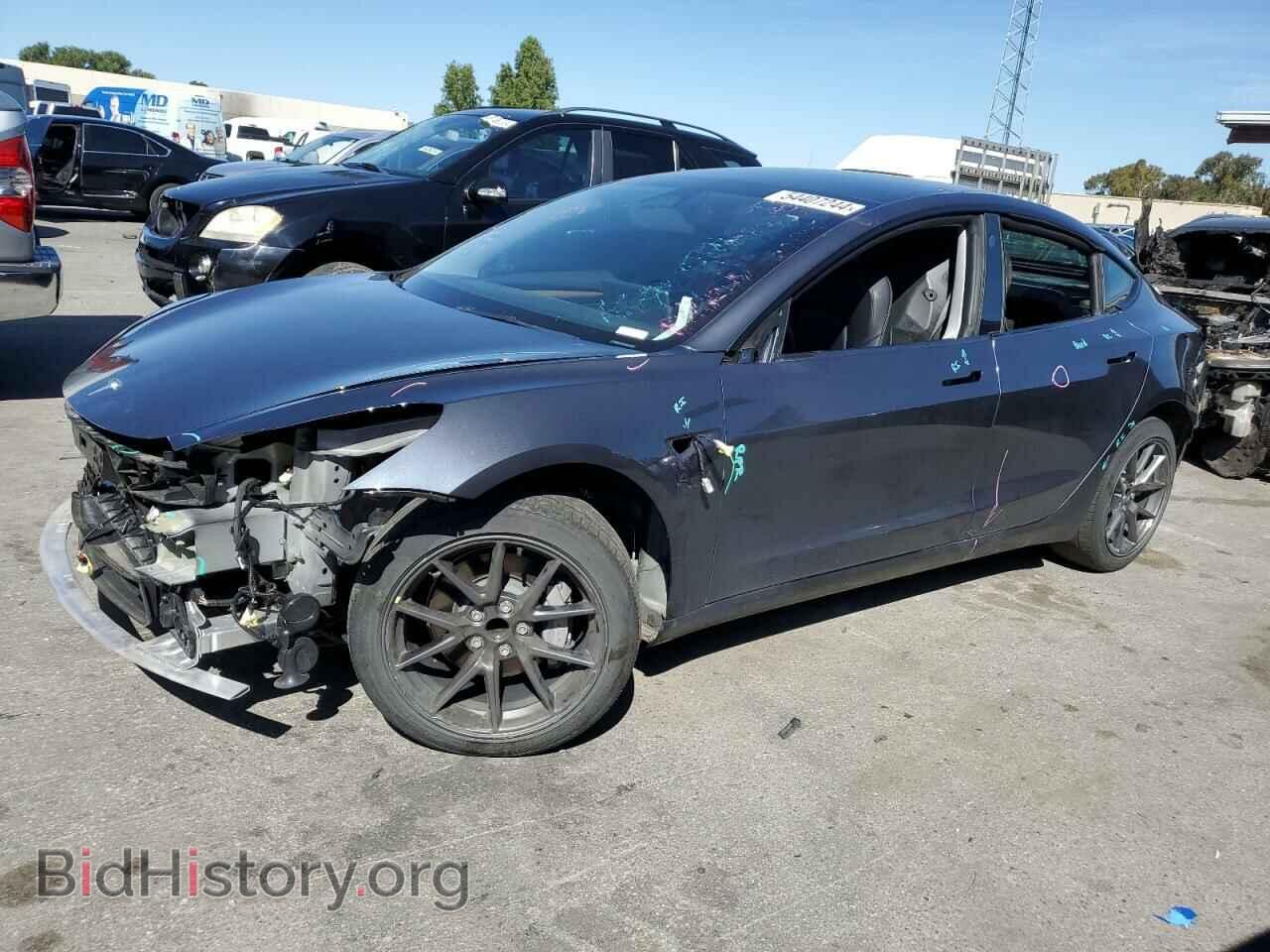 Photo 5YJ3E1EA4NF351475 - TESLA MODEL 3 2022