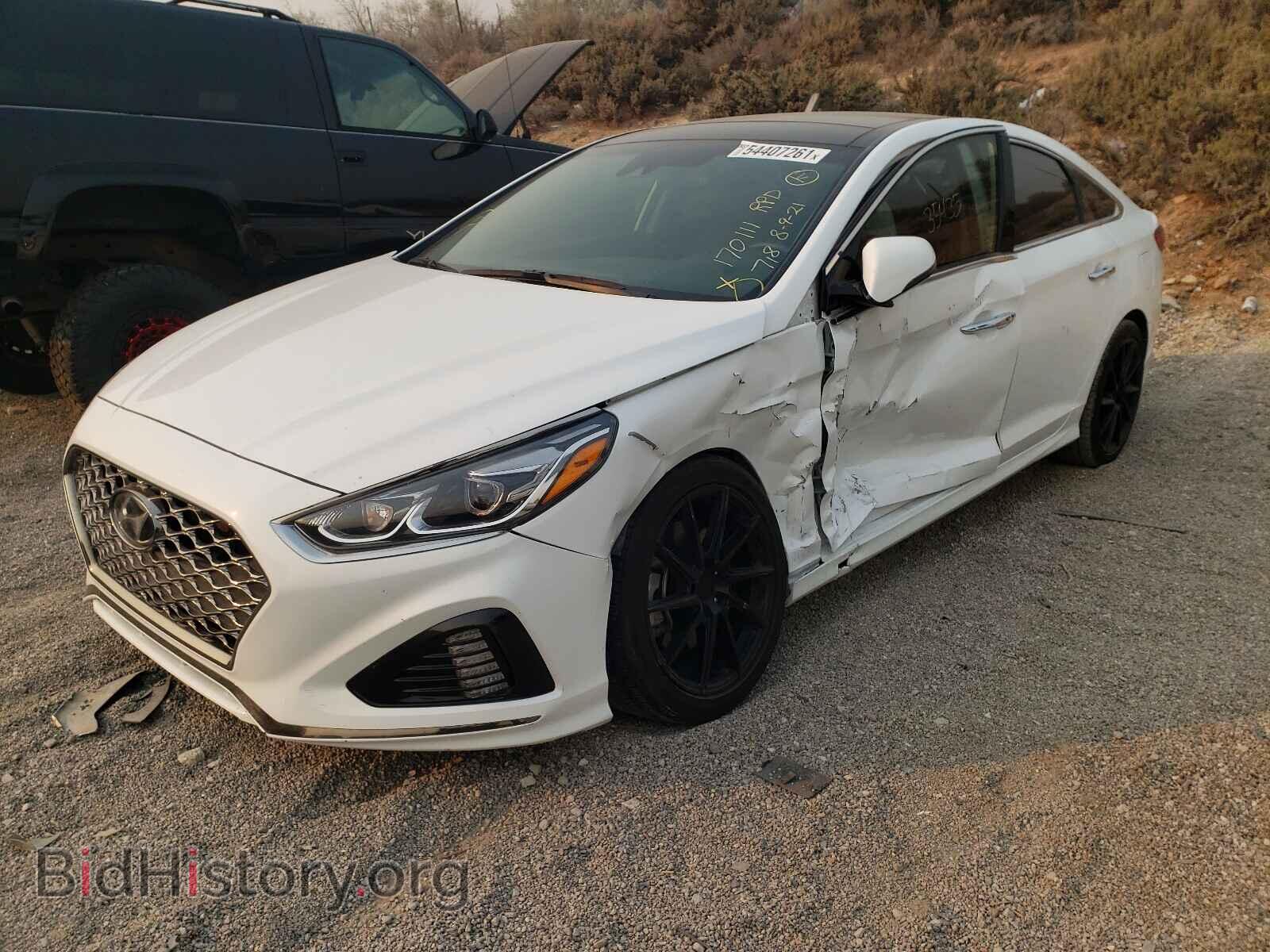 2019 HYUNDAI SONATA - VIN: 5NPE34AF0KH767201 - Фото 2