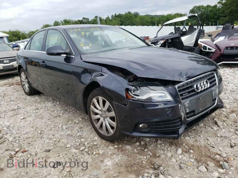 2012 Audi A4 A4 Premium (VIN WAUBFAFL7CN001682) — photo 1 of 10, Copart, damage: front end