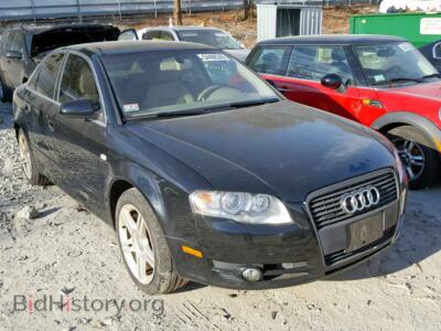 2007 Audi A4 A4 2.0T QU, black — VIN WAUDF78E67A061086, Copart
