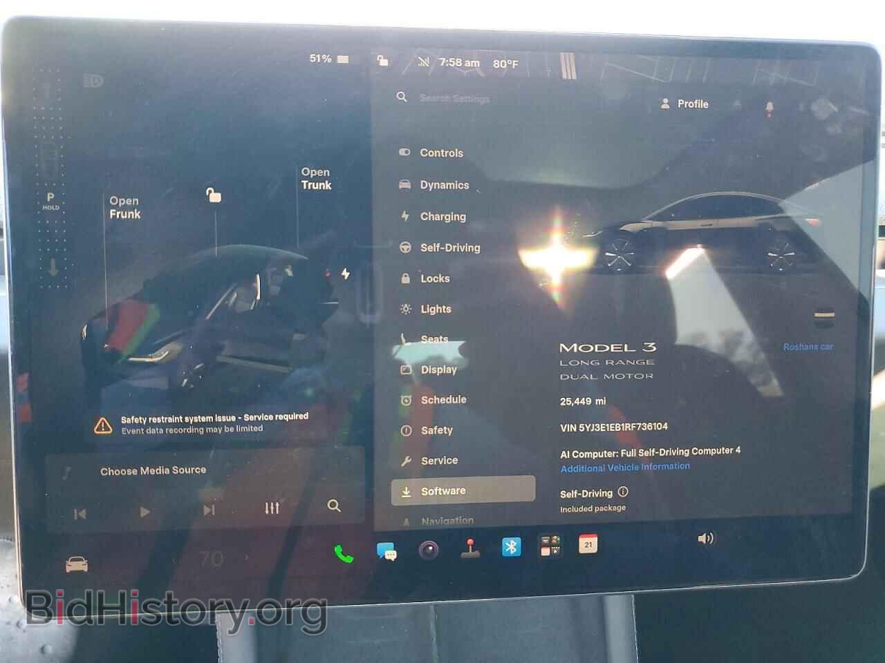 2024 TESLA MODEL 3 - VIN: 5YJ3E1EB1RF736104 - Photo 9