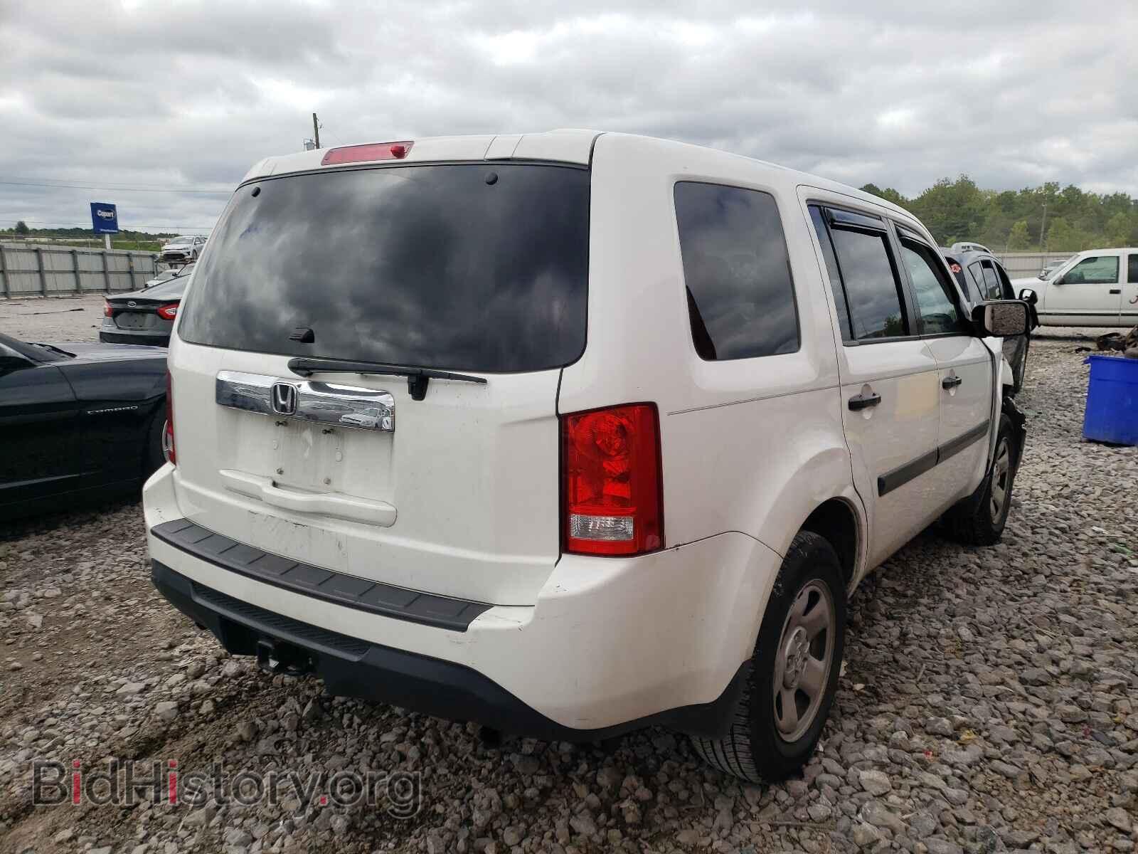 2012 HONDA PILOT - VIN: 5FNYF3H25CB003569 - Фото 4