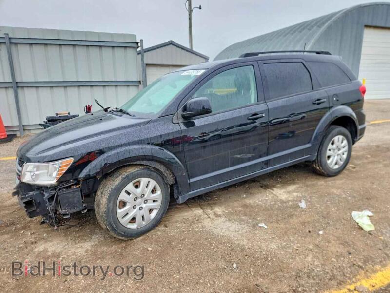 2019 Dodge JOURNEY SE (VIN 3C4PDCBB3KT810540) — фото 1 из 12, Copart, повреждение: передняя часть