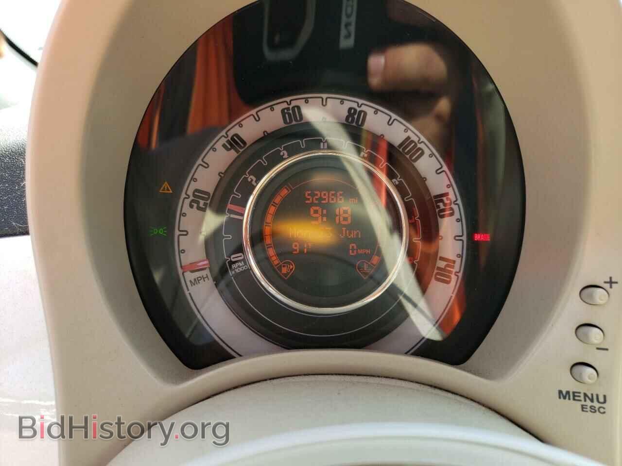 2012 FIAT 500 - VIN: 3C3CFFAR0CT303836 - Photo 9