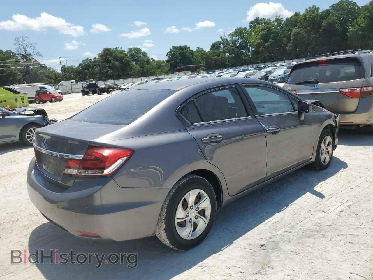 2014 HONDA CIVIC - VIN: 19XFB2F57EE019114 - Фото 3