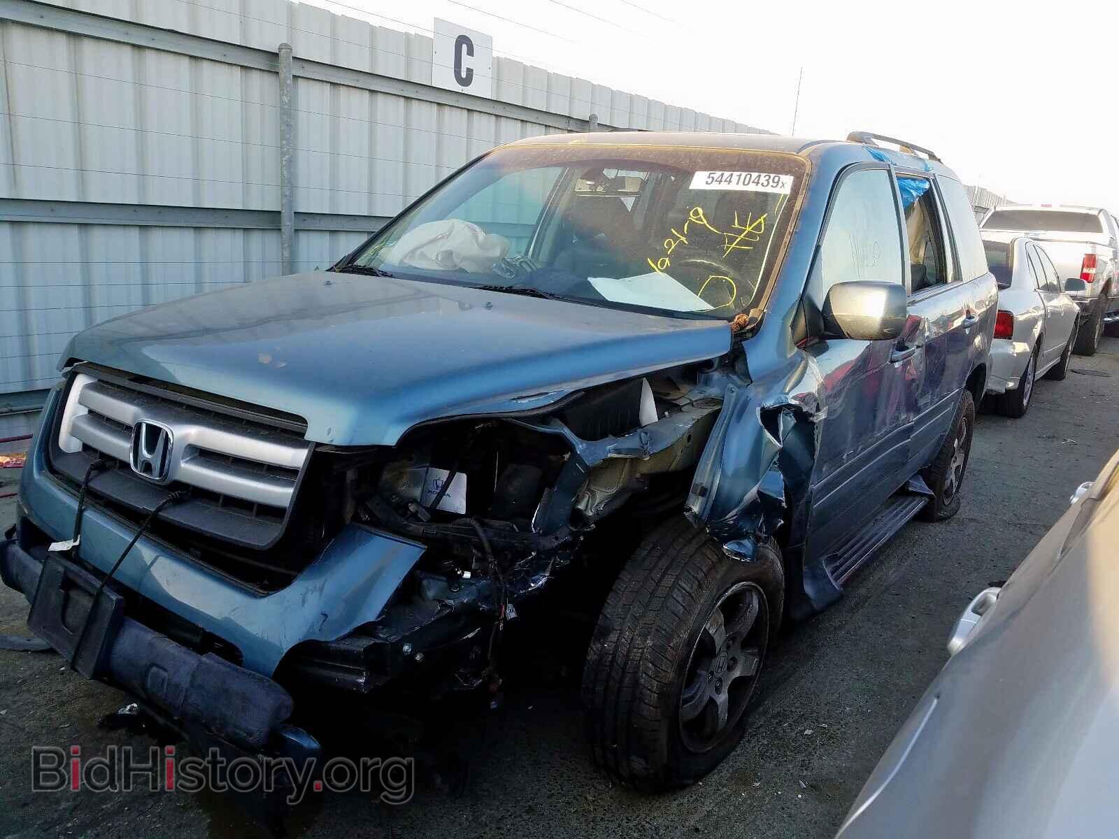 2007 HONDA PILOT - VIN: 5FNYF18687B030407 - Фото 2