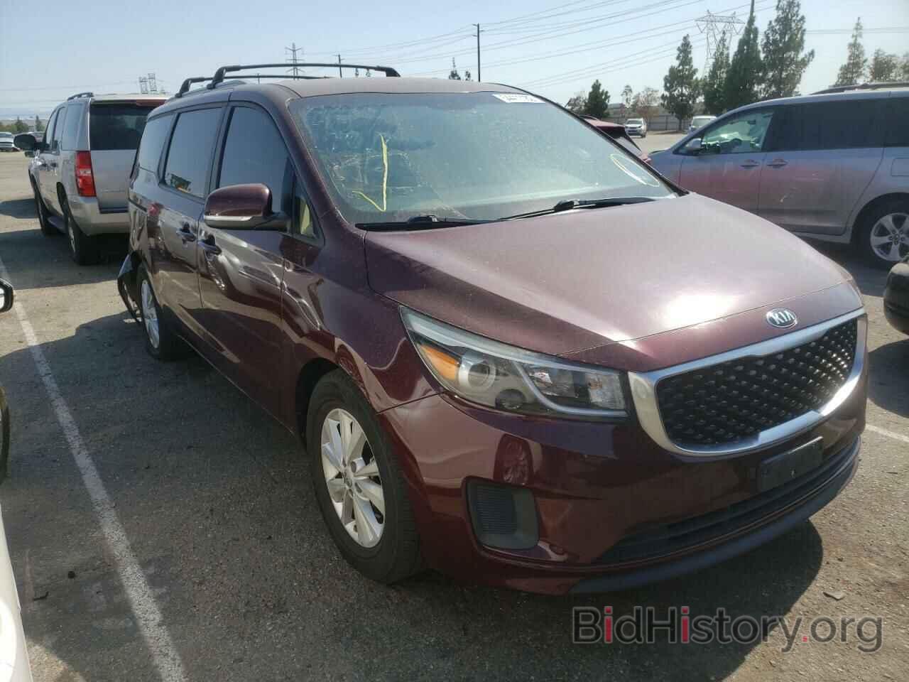 Photo KNDMB5C10G6091095 - KIA SEDONA 2016