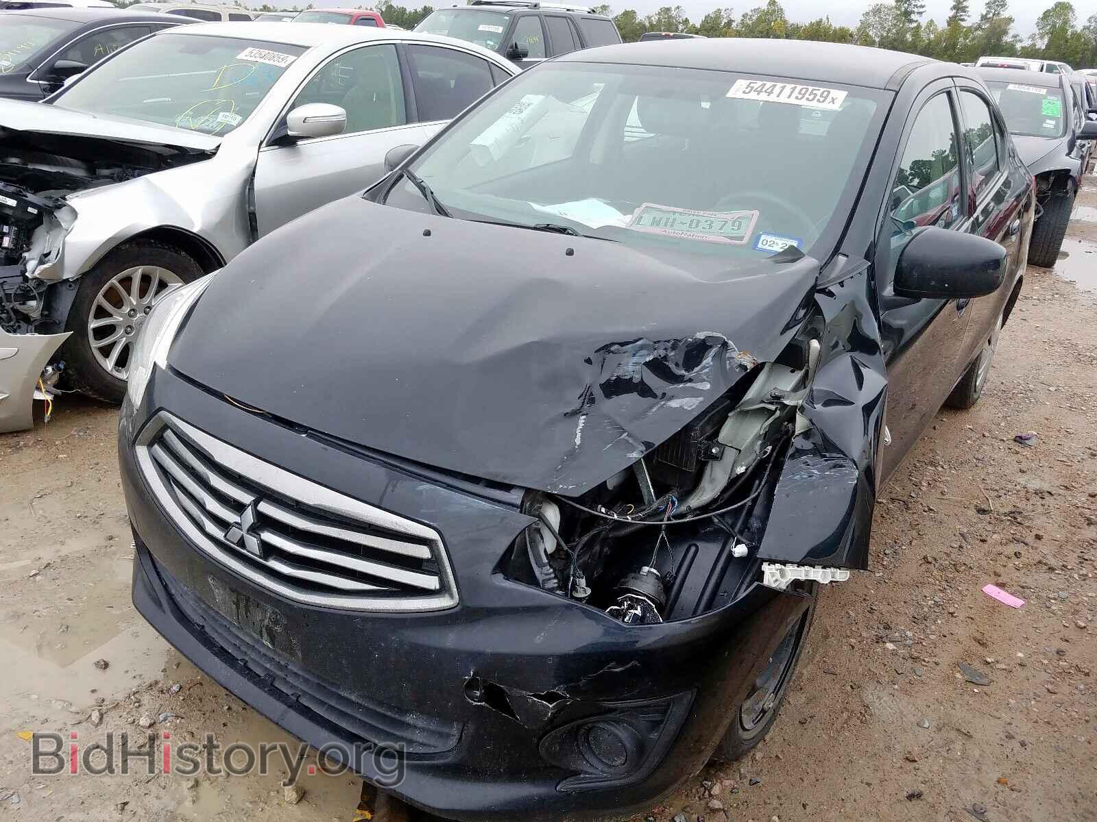 2017 MITSUBISHI MIRAGE - VIN: ML32F3FJ4HHF17278 - Фото 2