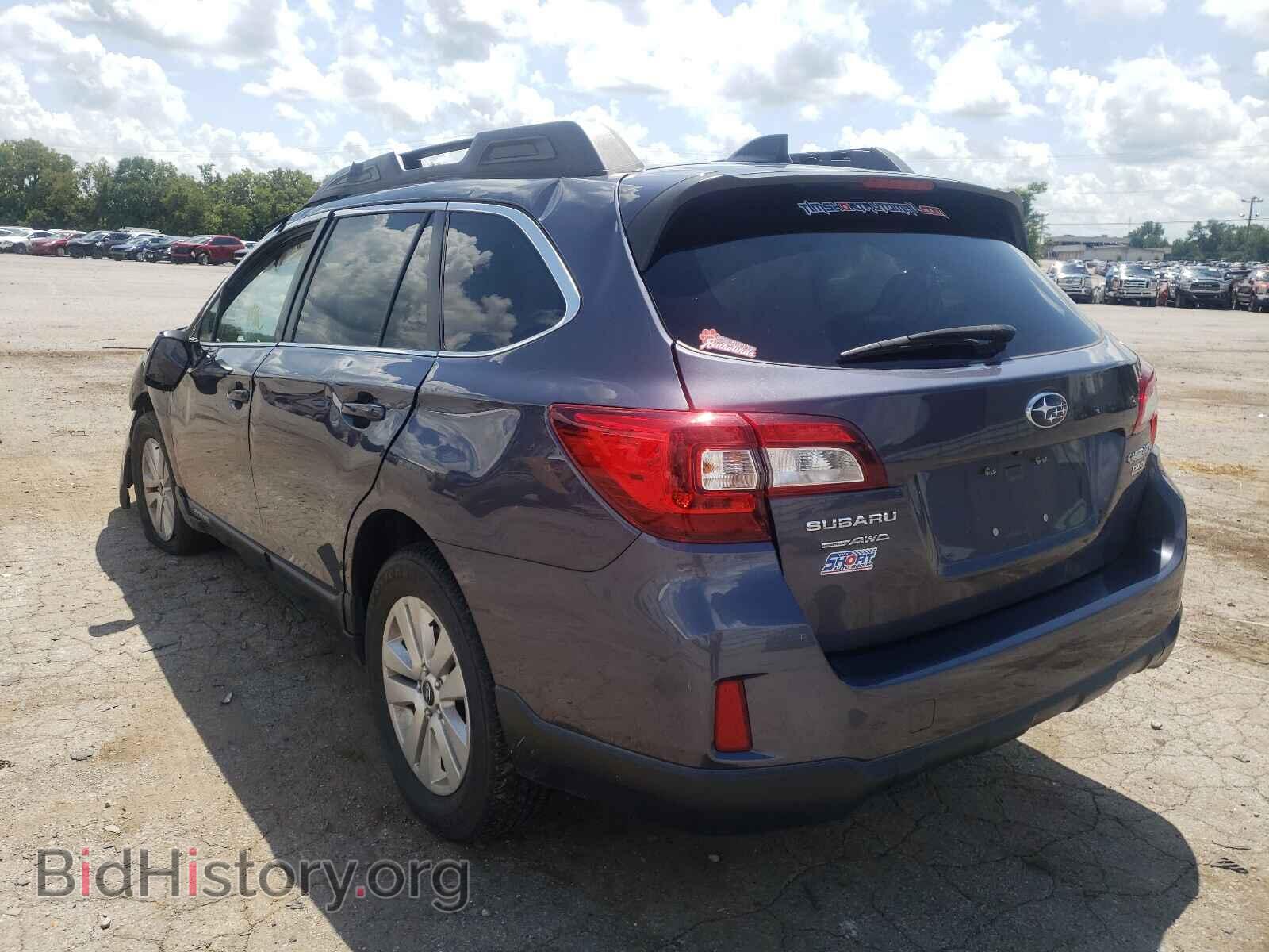 2016 SUBARU OUTBACK - VIN: 4S4BSACC5G3290433 - Фото 3