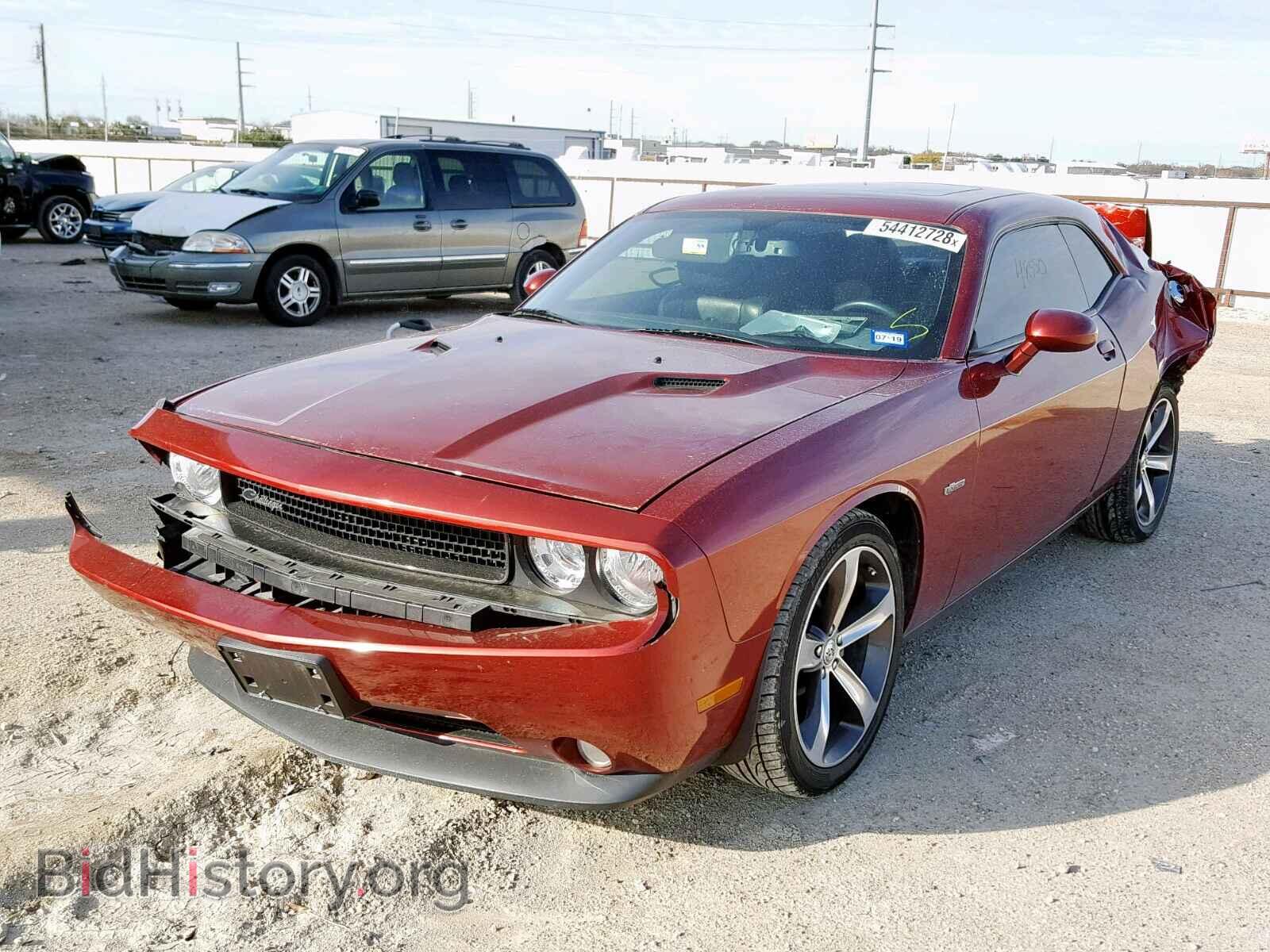 2014 DODGE CHALLENGER - VIN: 2C3CDYAG2EH236202 - Фото 2