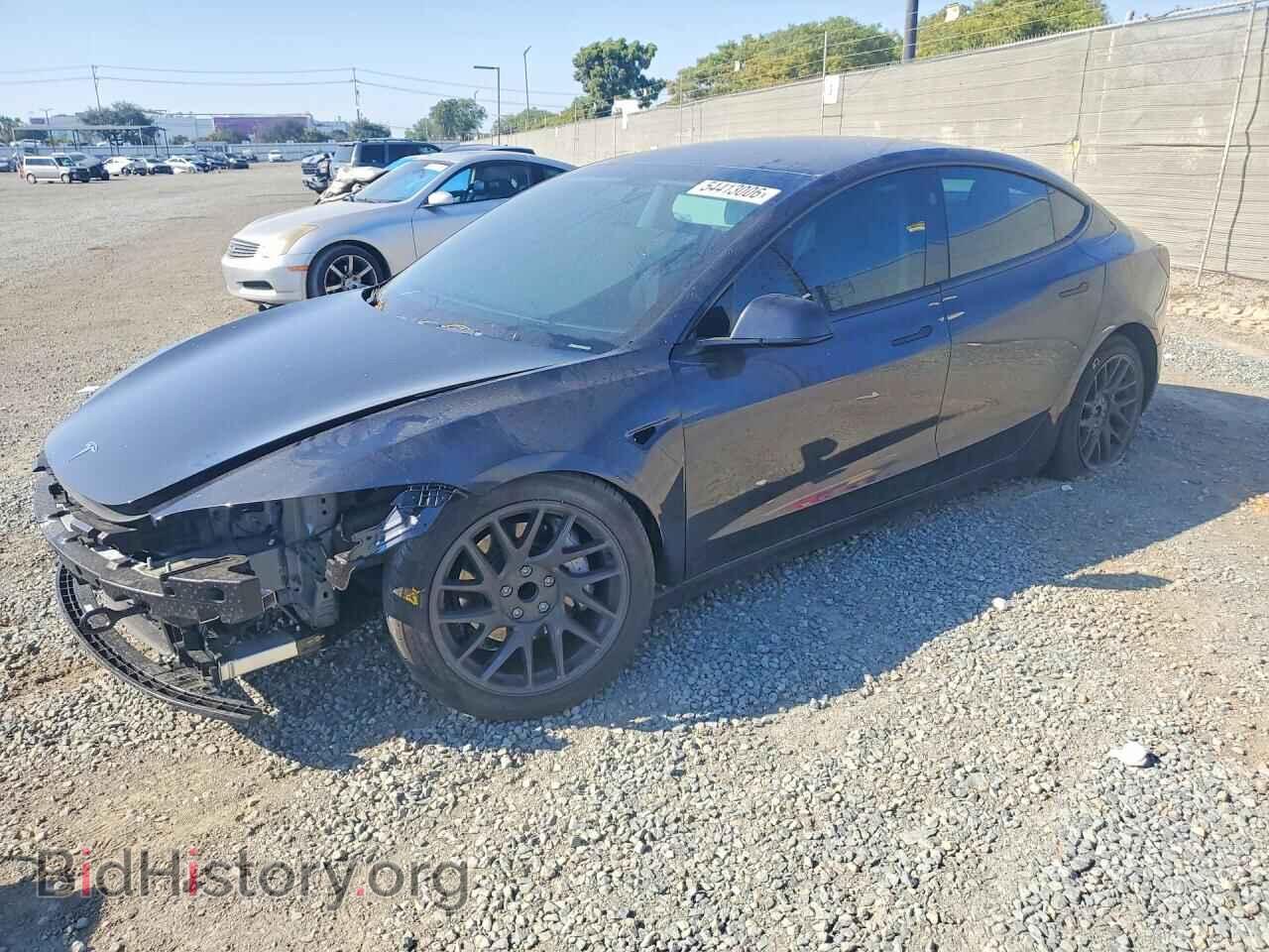 Фотография 5YJ3E1EA6RF837002 - TESLA MODEL 3 2024