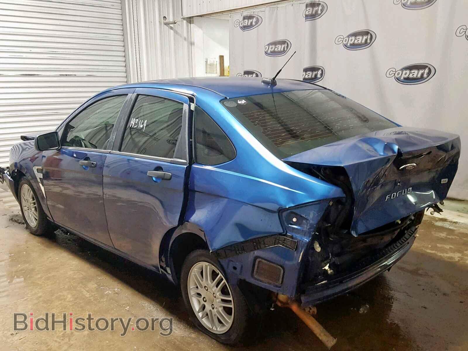 2008 FORD FOCUS - VIN: 1FAHP35N18W284645 - Фото 3