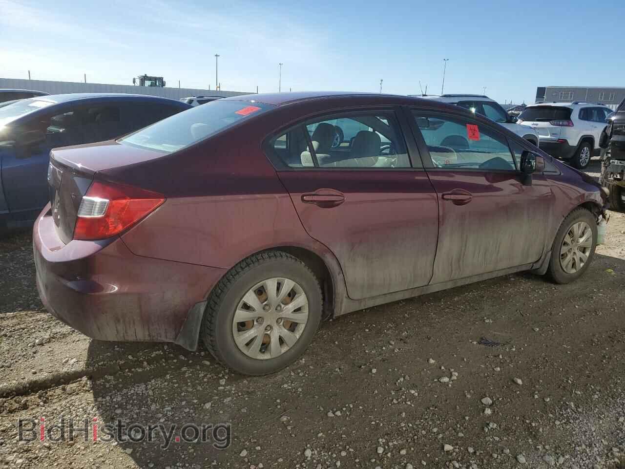 2012 HONDA CIVIC - VIN: 2HGFB2E46CH057056 - Photo 3