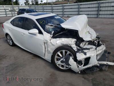 2015 Lexus IS IS 250, white — VIN JTHBF1D26F5050324, Copart