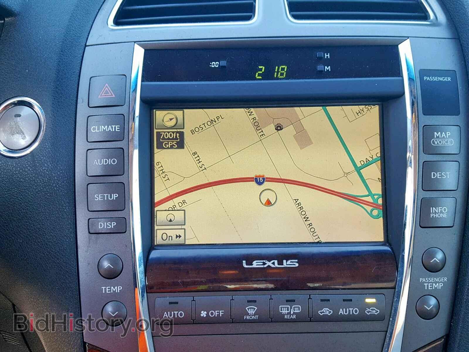 2010 LEXUS ES350 - VIN: JTHBK1EG4A2392581 - Фото 9