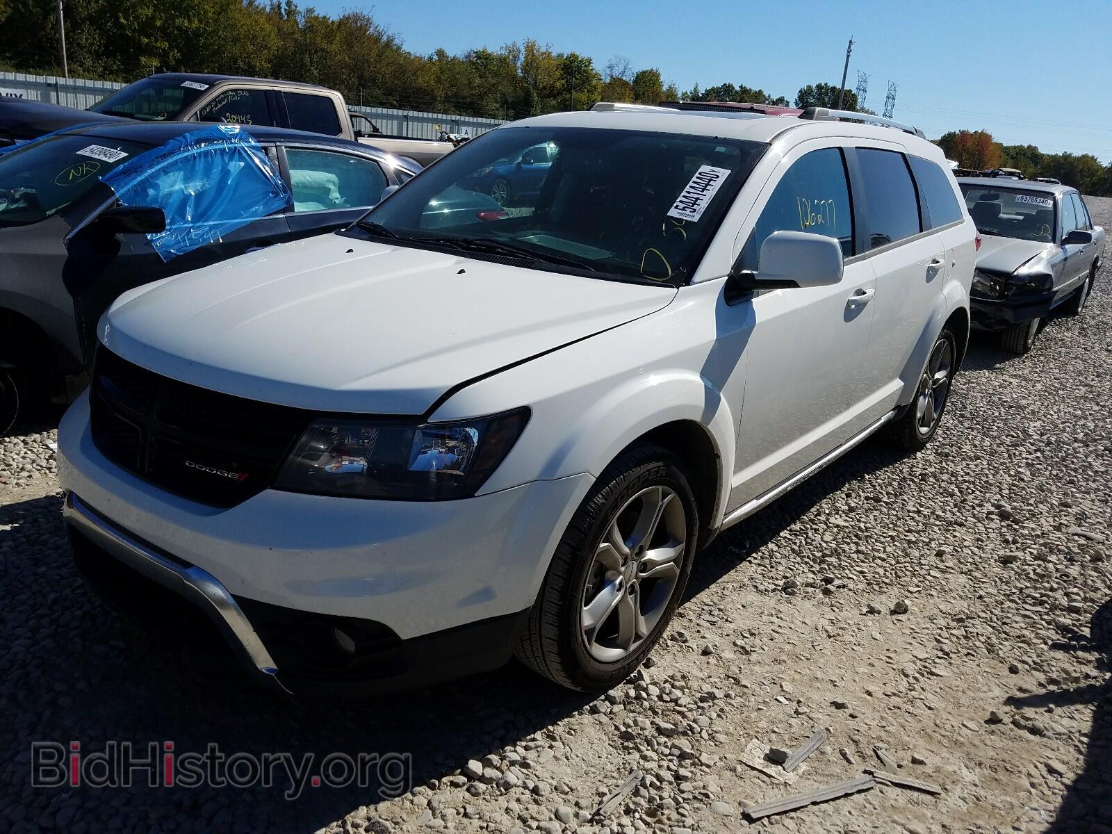 2017 DODGE JOURNEY - VIN: 3C4PDCGG1HT551513 - Фото 2