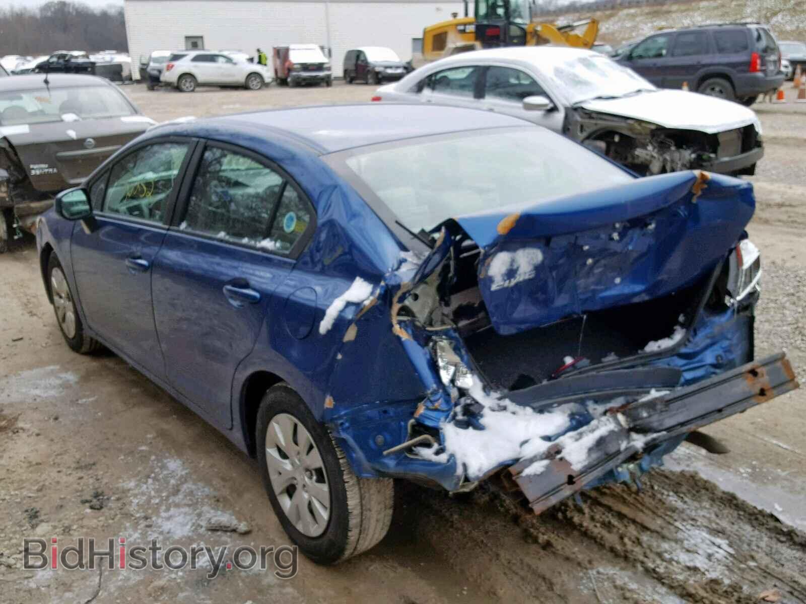 2012 HONDA CIVIC LX - VIN: 19XFB2F57CE074949 - Фото 3