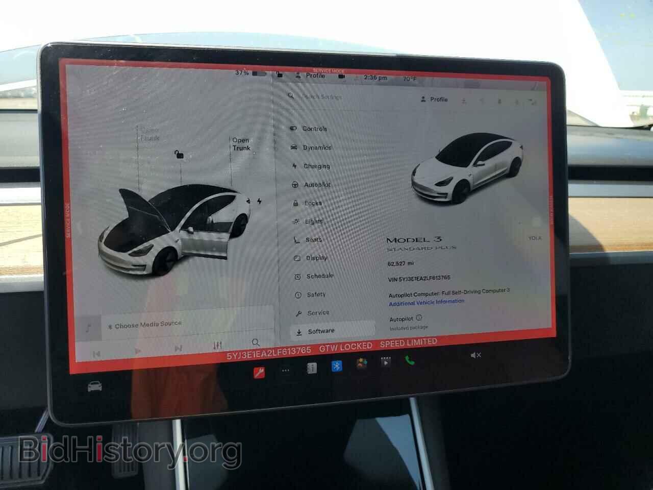 2020 TESLA MODEL 3 - VIN: 5YJ3E1EA2LF613765 - Фото 9