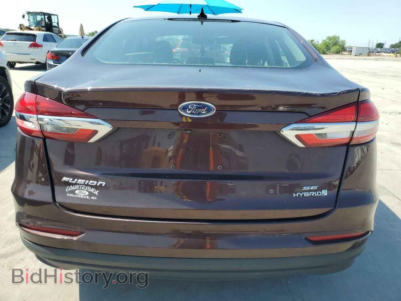 2019 FORD FUSION - VIN: 3FA6P0LU8KR164660 - Фото 6