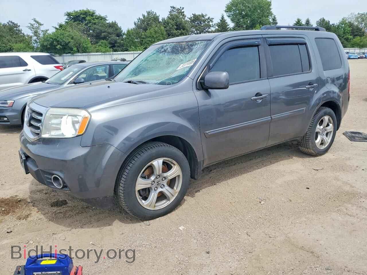 Photo 5FNYF4H50CB062139 - HONDA PILOT 2012