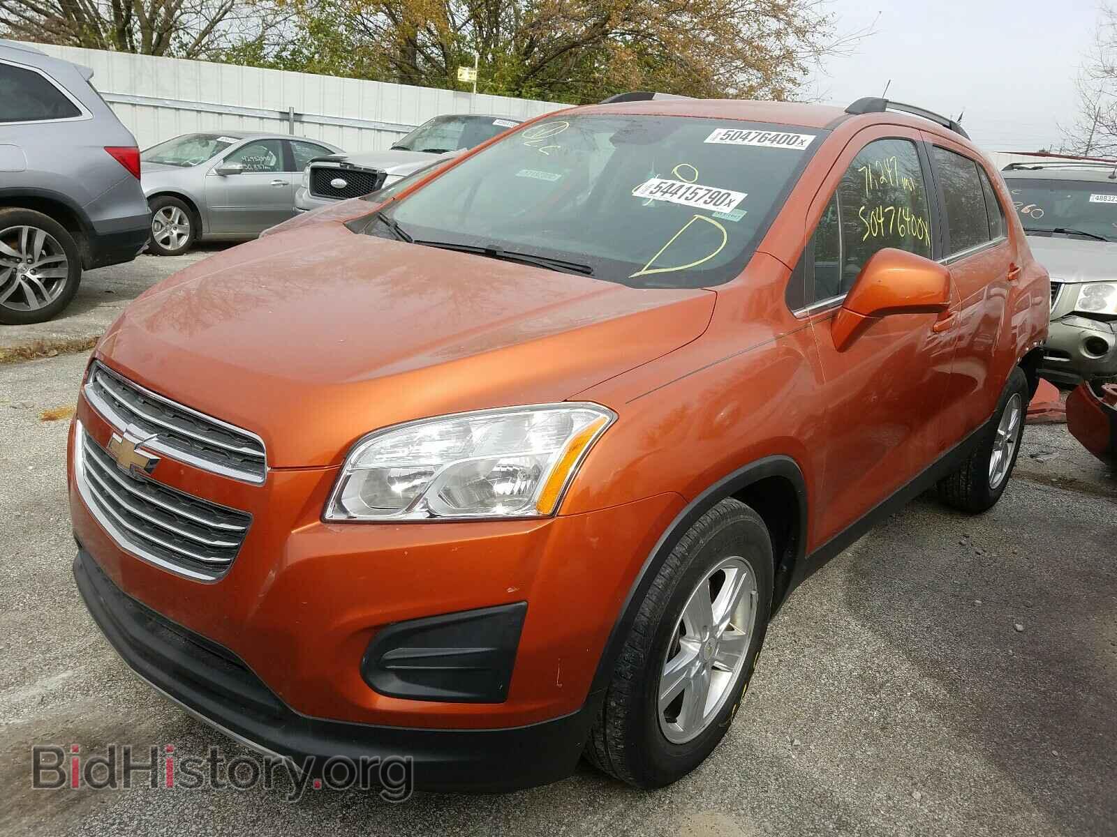 2015 CHEVROLET TRAX - VIN: KL7CJLSB7FB068736 - Фото 2