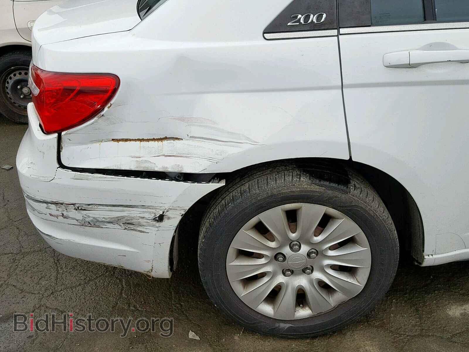 2012 CHRYSLER 200 - VIN: 1C3CCBAB1CN272133 - Фото 9