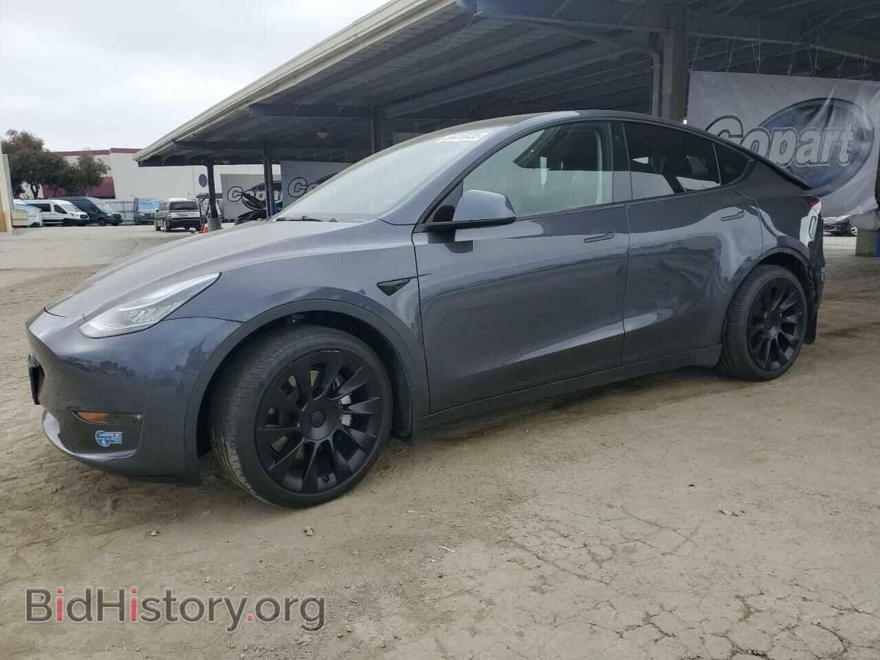 Photo 5YJYGAEE1MF188768 - TESLA MODEL Y 2021