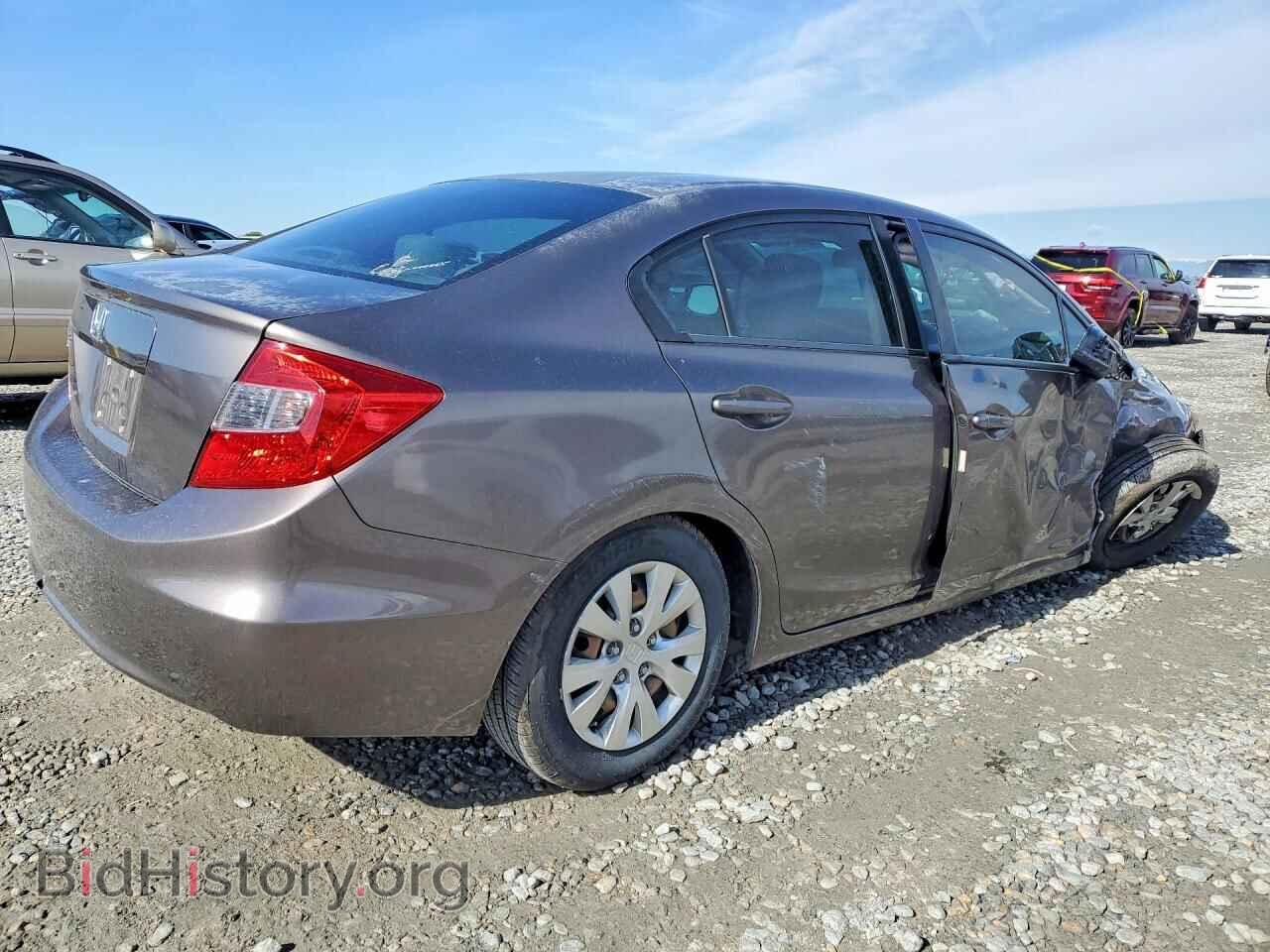 2012 HONDA CIVIC - VIN: 2HGFB2F51CH556080 - Фото 3