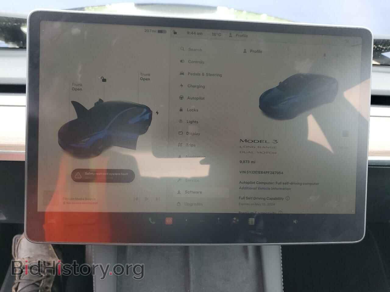 2023 TESLA MODEL 3 - VIN: 5YJ3E1EB4PF387954 - Photo 9
