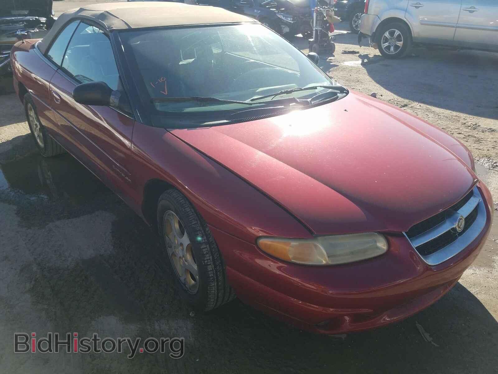 Фотография 3C3EL55H9WT201677 - CHRYSLER SEBRING 1998