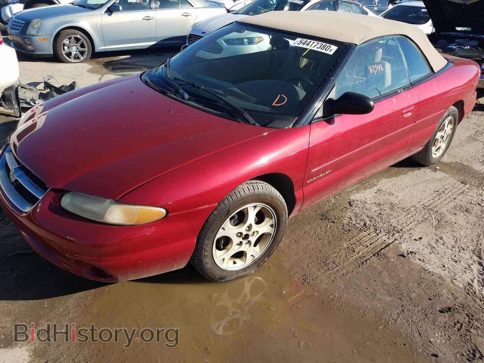 1998 CHRYSLER SEBRING - VIN: 3C3EL55H9WT201677 - Фото 2
