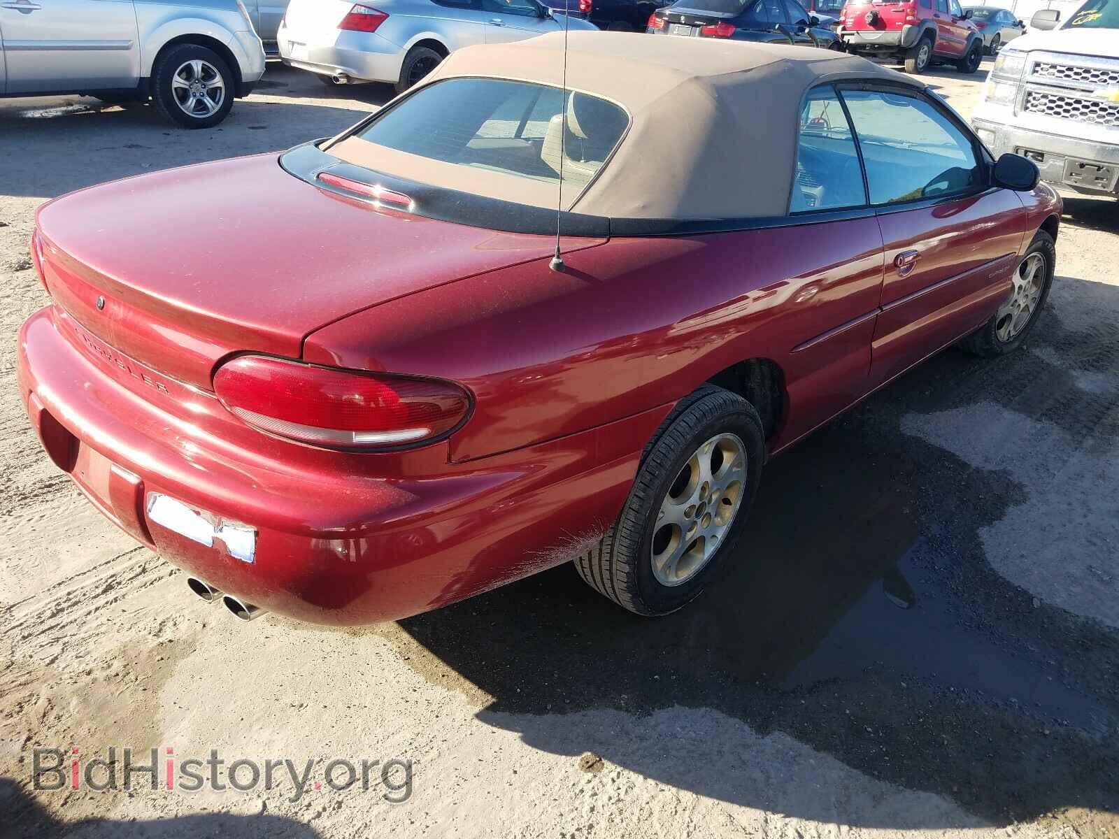 1998 CHRYSLER SEBRING - VIN: 3C3EL55H9WT201677 - Фото 4
