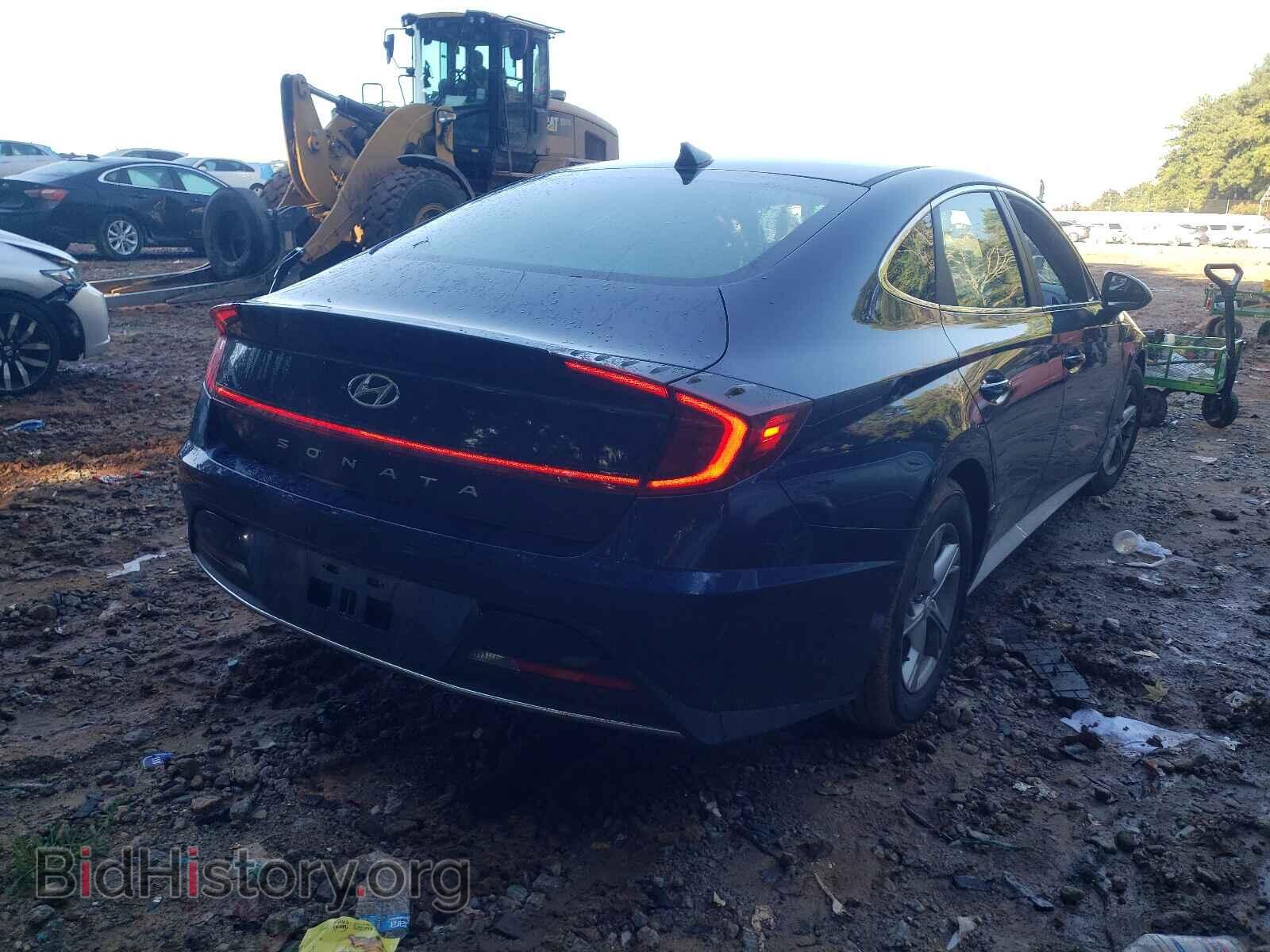 2021 HYUNDAI SONATA - VIN: 5NPEG4JA0MH109552 - Фото 4