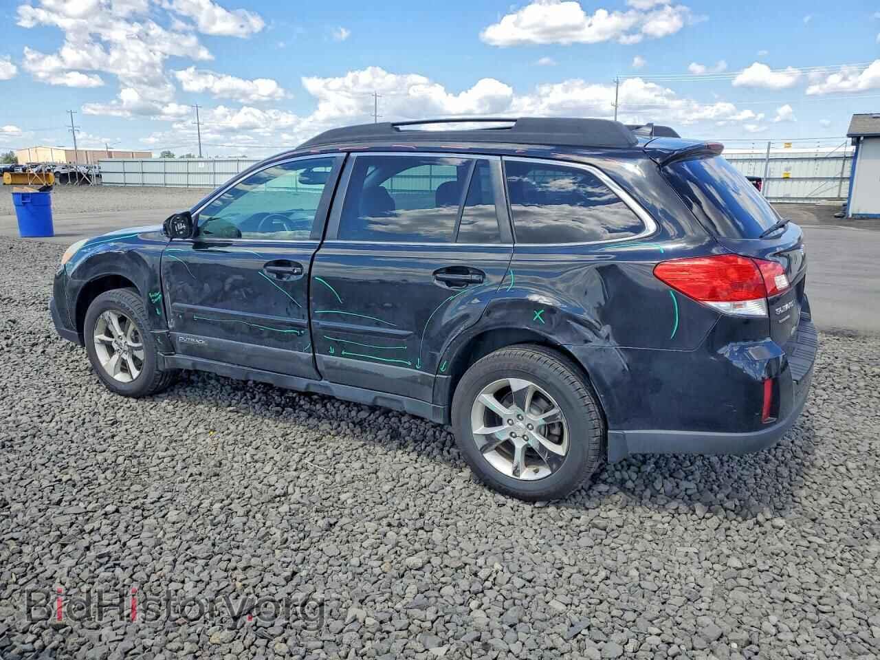 2013 SUBARU OUTBACK - VIN: 4S4BRBLC2D3205626 - Фото 2