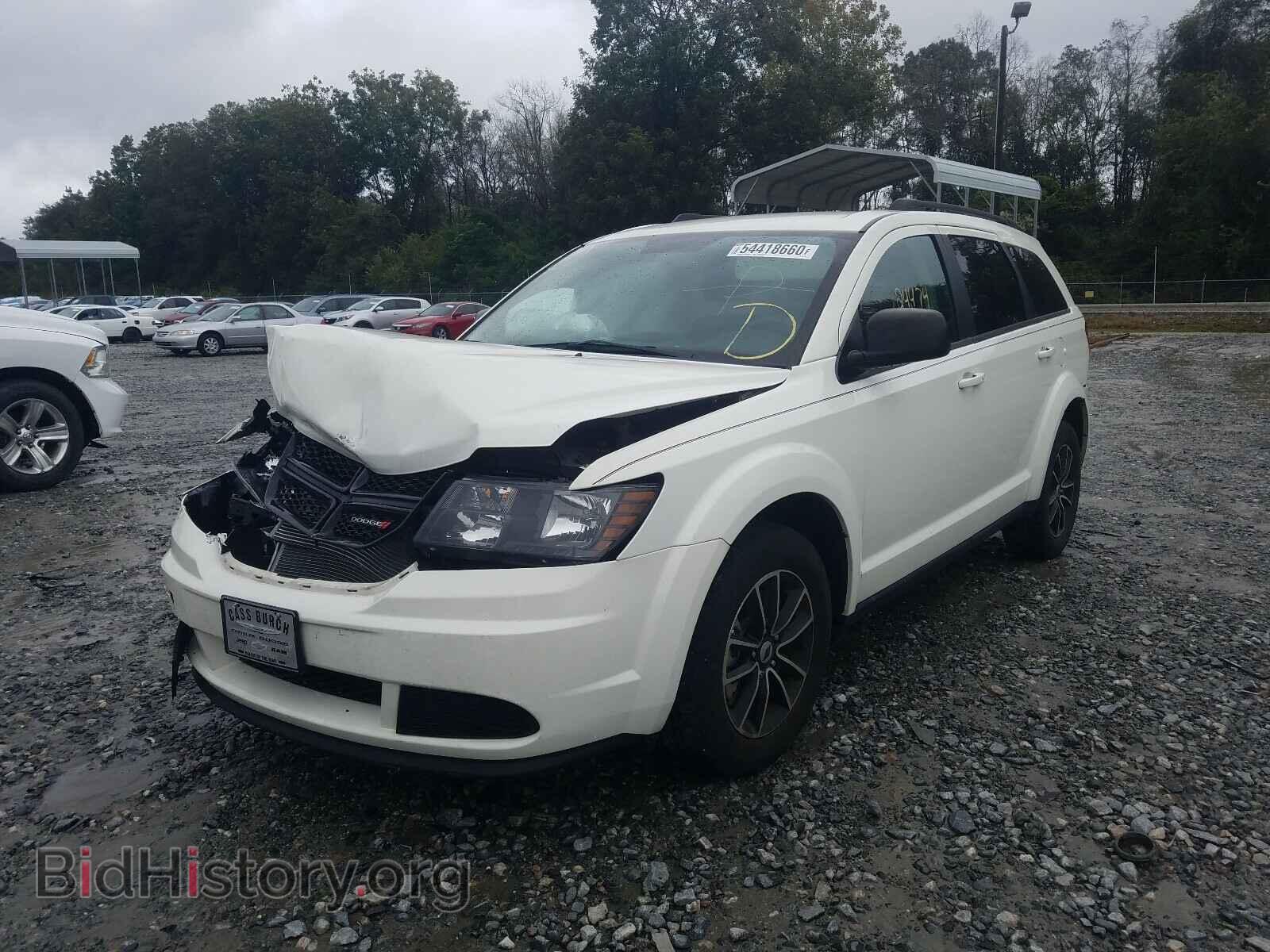 2018 DODGE JOURNEY - VIN: 3C4PDCAB1JT322851 - Фото 2