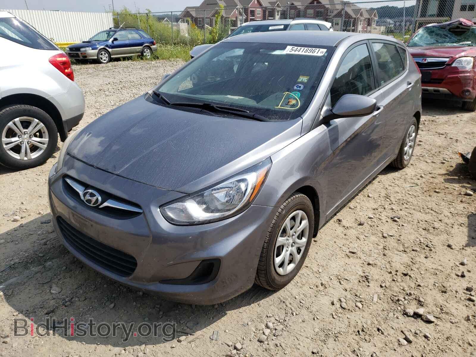 2014 HYUNDAI ACCENT - VIN: KMHCT5AE3EU188875 - Фото 2
