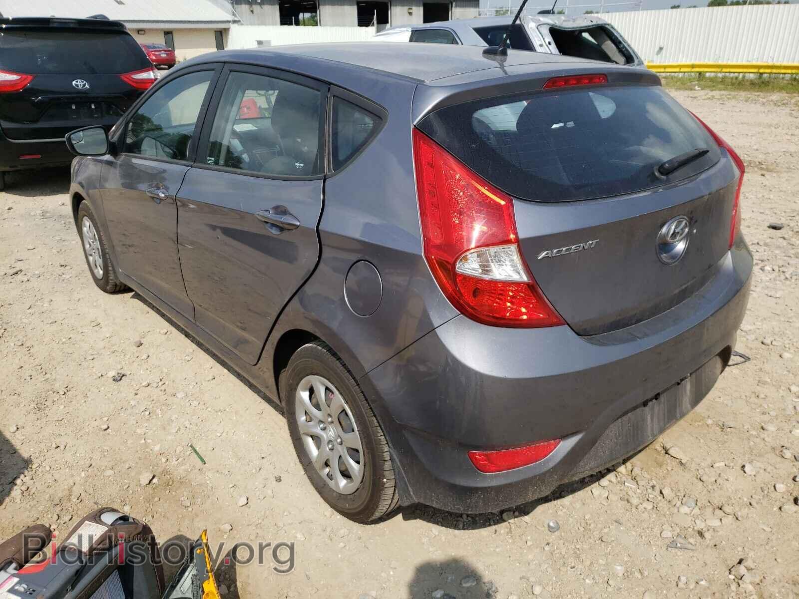 2014 HYUNDAI ACCENT - VIN: KMHCT5AE3EU188875 - Фото 3