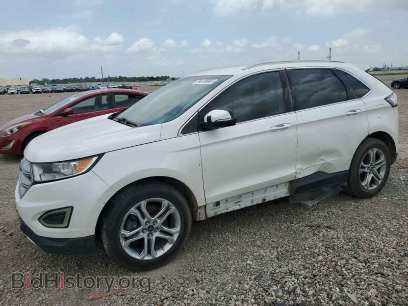 2015 Ford EDGE Titanium (VIN 2FMTK3K86FBB11361) — фото 1 из 13, Copart, повреждение: по всему кузову