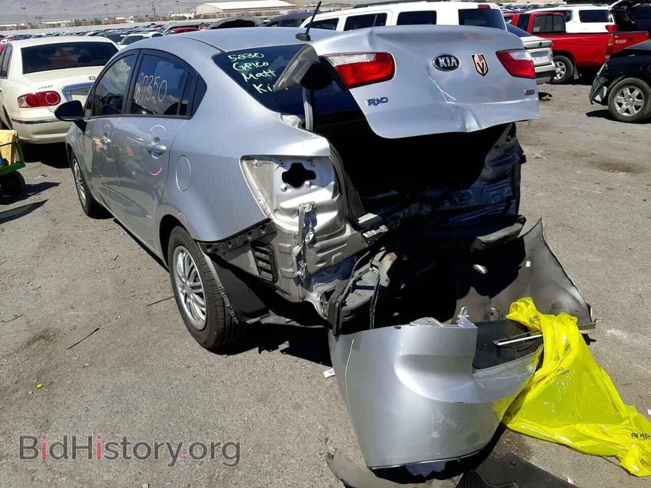 2015 KIA RIO - VIN: KNADM4A3XF6437657 - Фото 3
