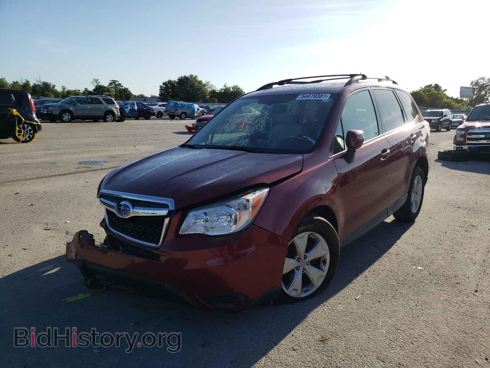 2015 SUBARU FORESTER - VIN: JF2SJADC5FH575366 - Фото 2