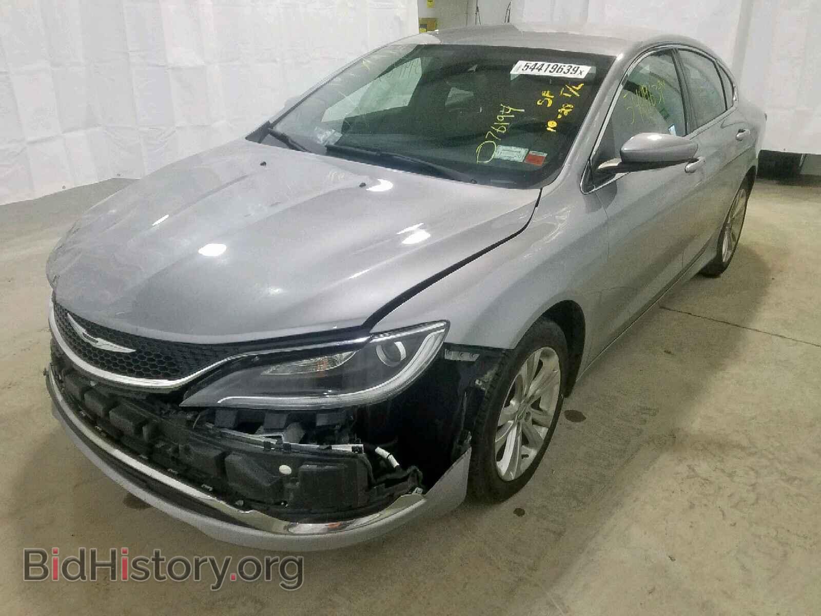 2015 CHRYSLER 200 - VIN: 1C3CCCAB5FN664252 - Фото 2